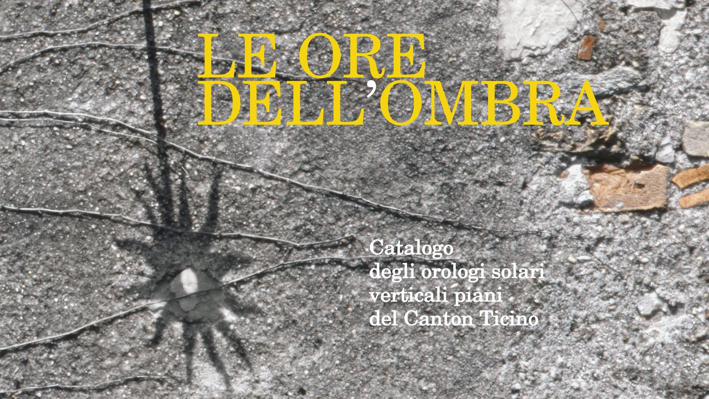 Copertina del catalogo "Le ore dell’ombra"