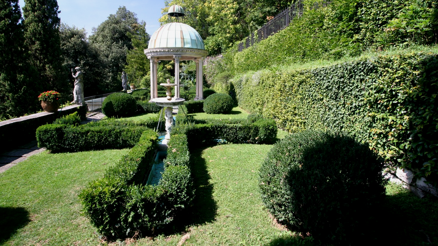 Tempio del Sole, Parco Scherrer, Morcote