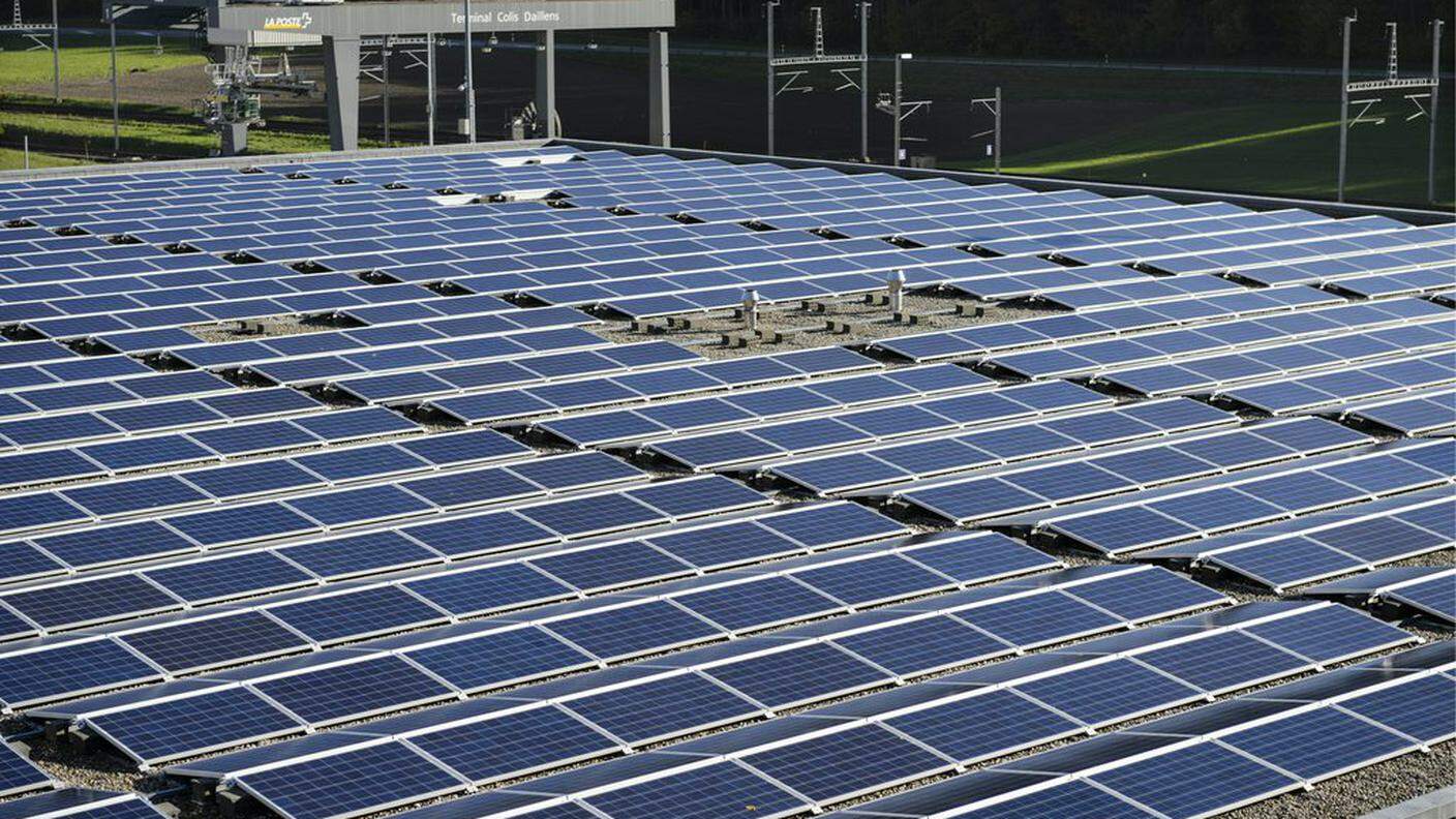 Il nuovo sistema fotovoltaico provato a Biasca appare molto efficiente