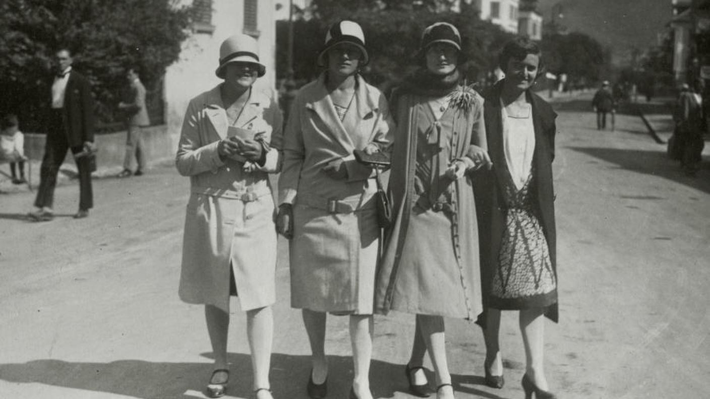 Giovani donne ticinesi a Bad Ragaz, 1928