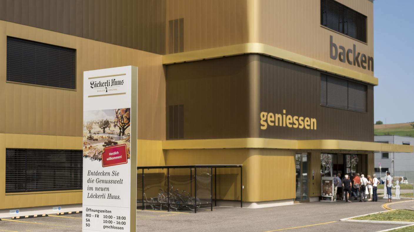 La fabbrica della Läckerli Huus a Frenkendorf
