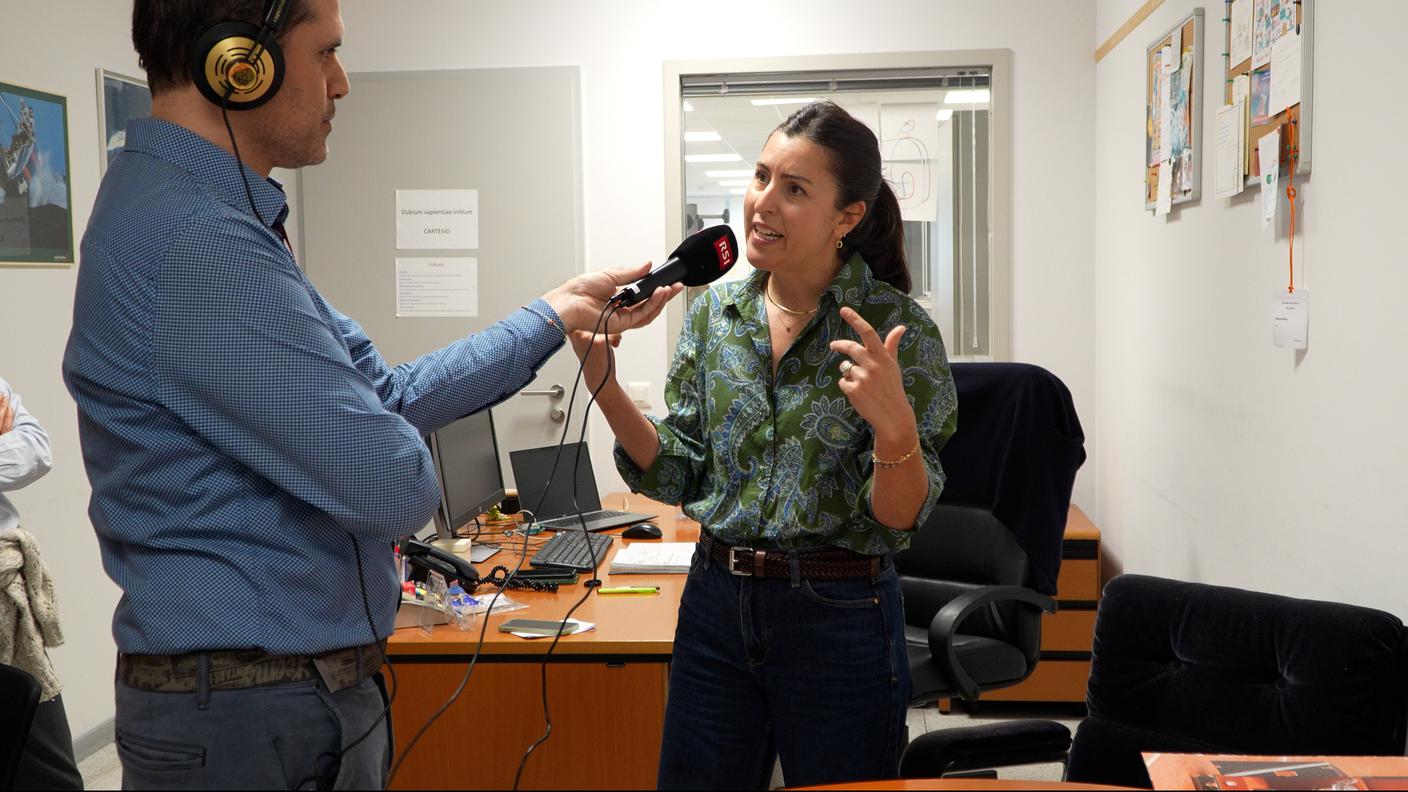 Davide Gagliardi con Elisa Riva, Riri - Key Account Manager France