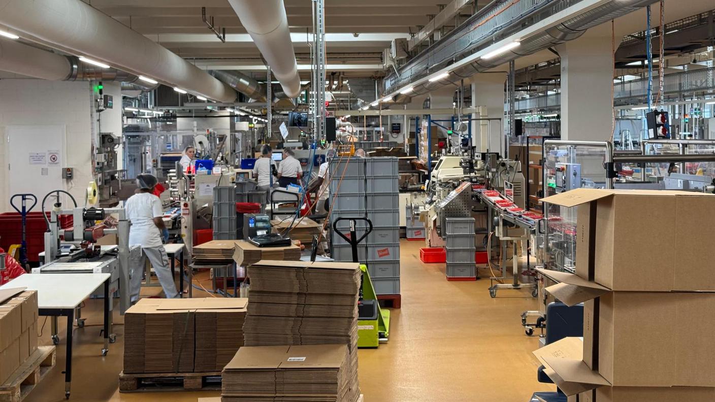 La produzione di Biscotti Wernli a Malters
