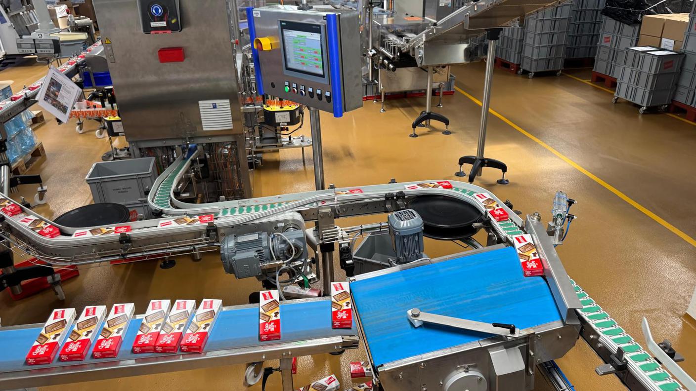 La produzione di Biscotti Wernli a Malters