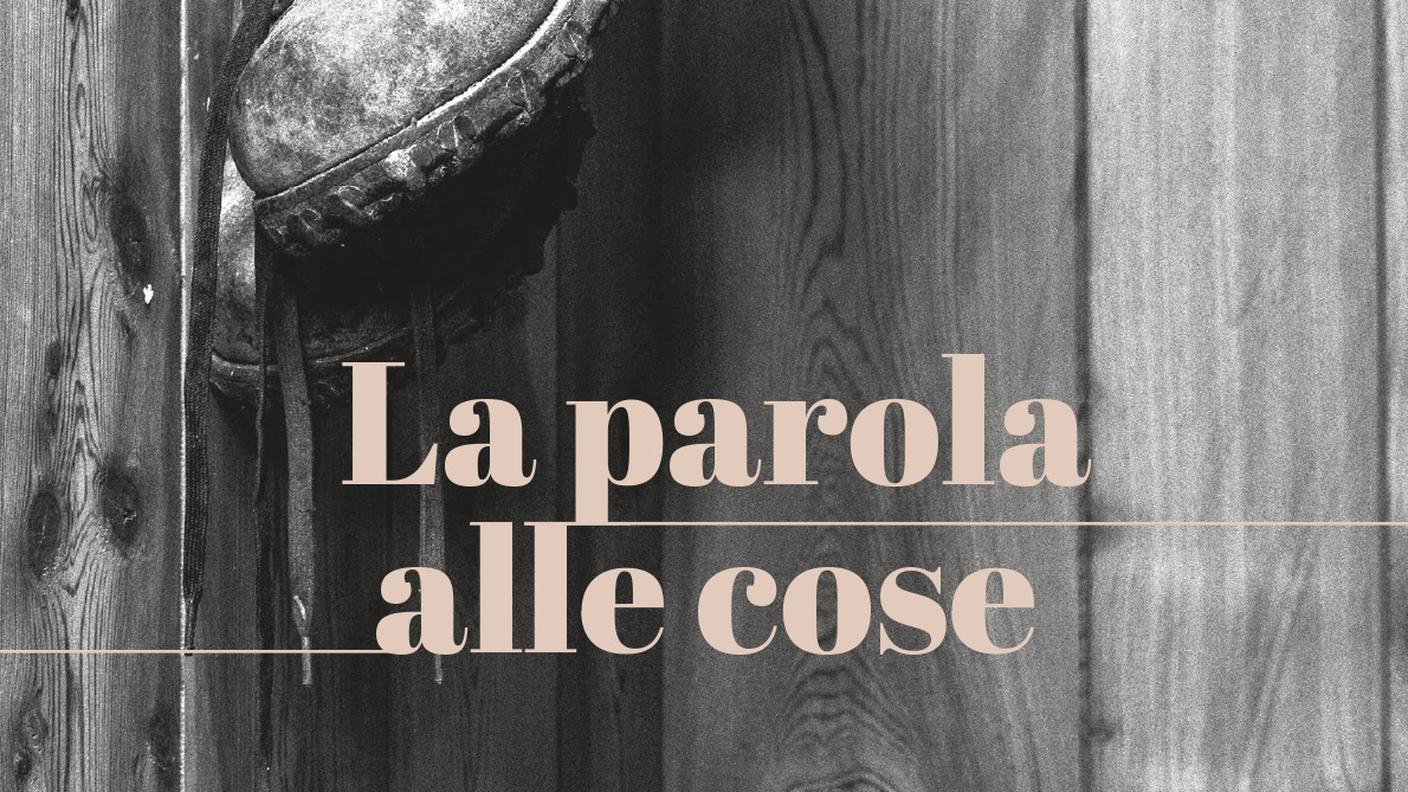 "La parola alle cose", di Laura Di Corcia e Begoña Feijoo Fariña, Armando Dadò Editore (dettaglio di copertina)