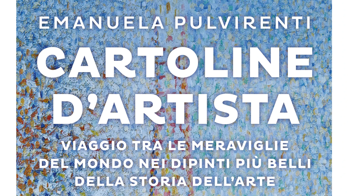 "Cartoline d’artista" di Emanuela Pulvirenti, Rizzoli (dettaglio di copertina)