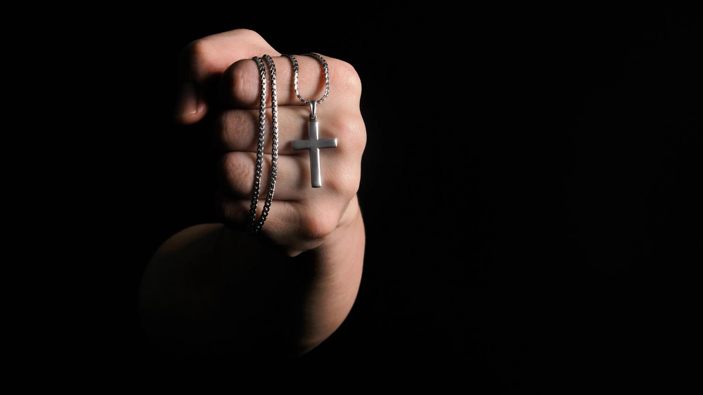 Close-up images of crucifix
