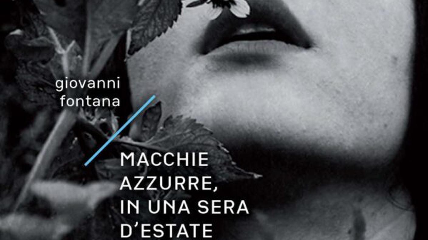 "Macchie azzurre, in una sera d’estate” di Giovanni Fontana, Castelvecchi Editore (dettaglio di copertina)