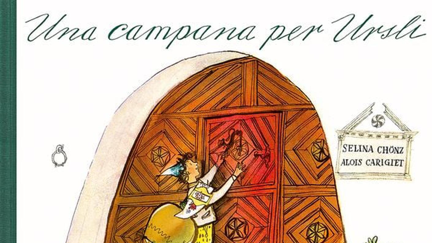 "Una campana per Ursli" Selina Chönz, Orell Füssli (dettaglio di copertina)