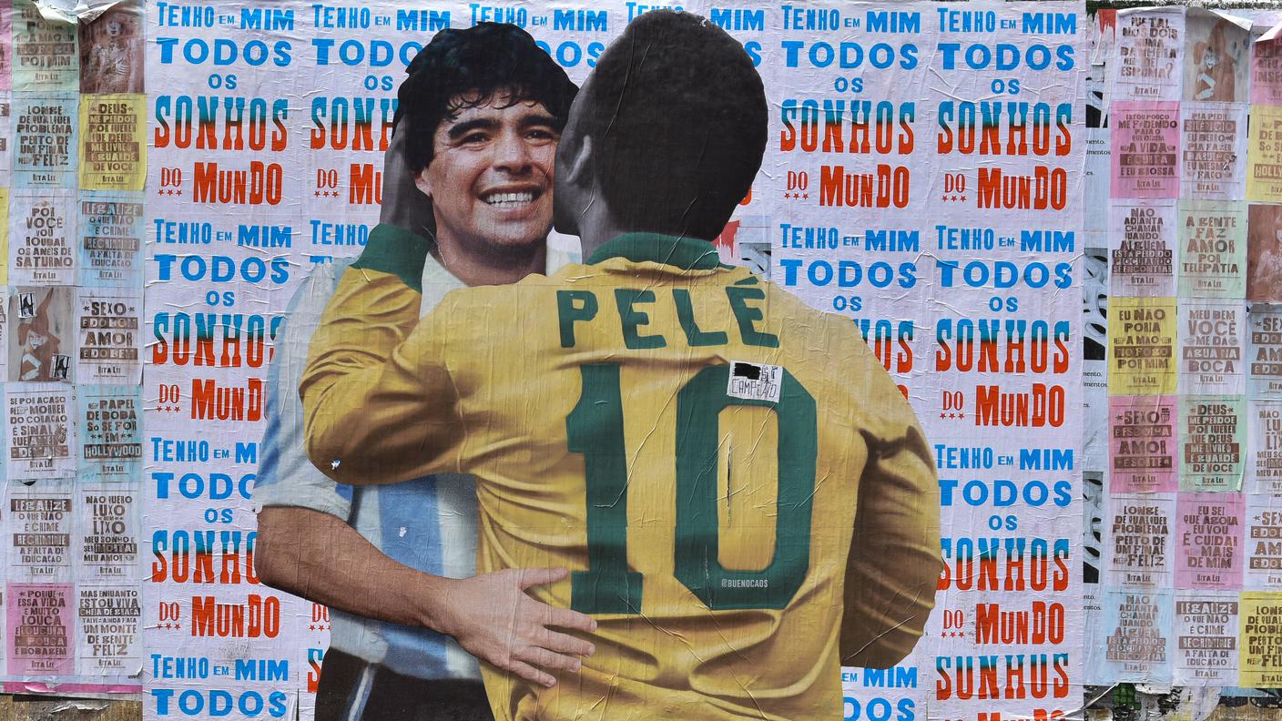 Maradona y Pelé