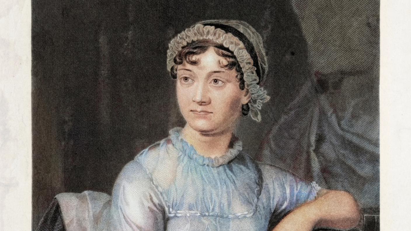 Jane Austen vintage portrait