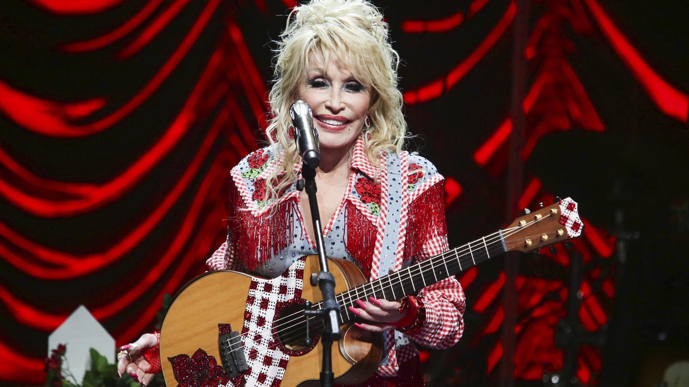Dolly Parton in concerto il 18 marzp 2022 a Austin, in Texas
