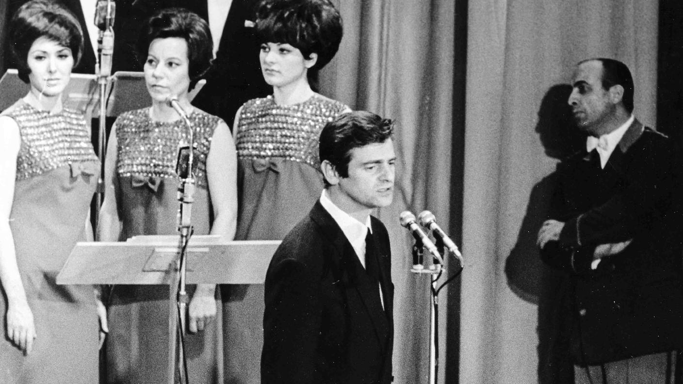 Sergio Endrigo al Festival di Sanremo 1968