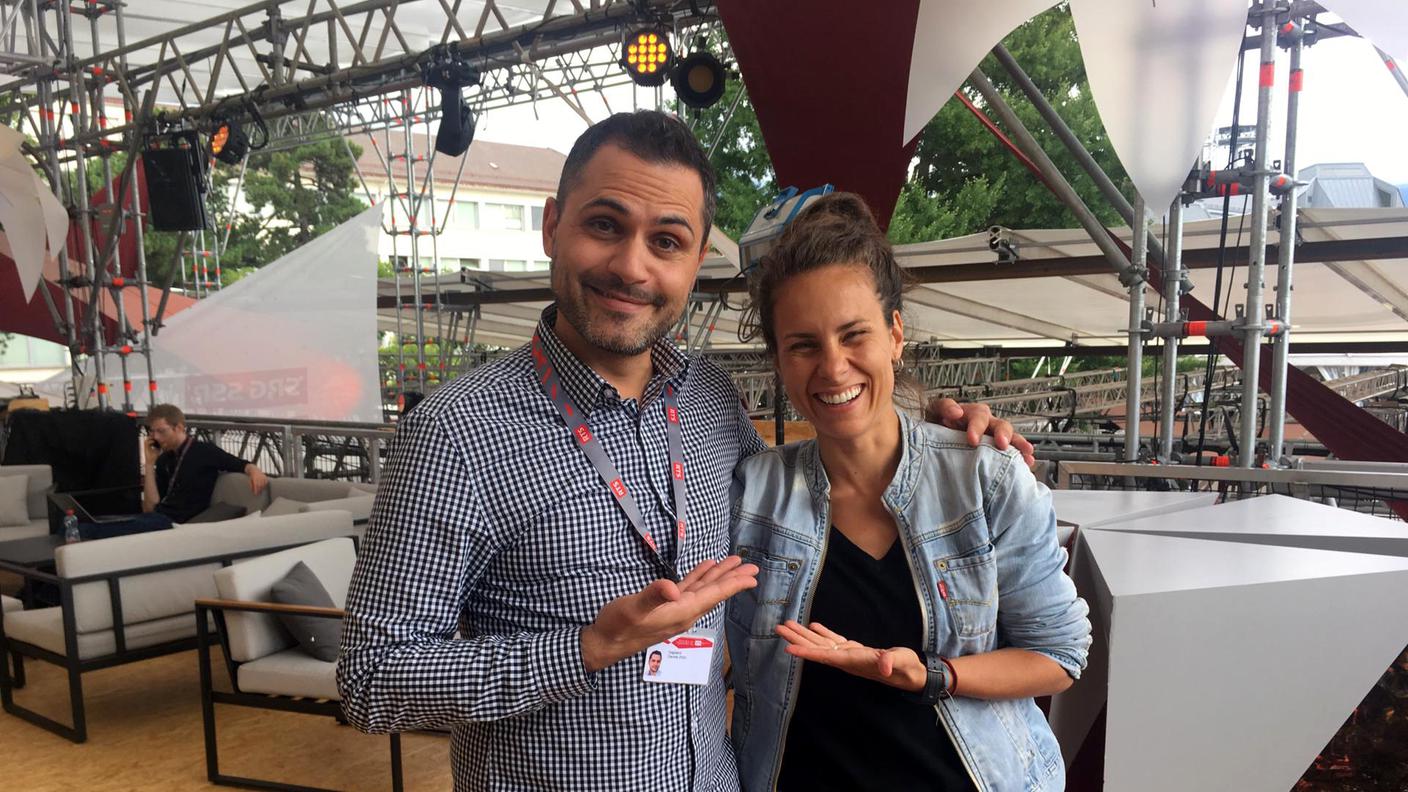 Davide Gagliardi con Phanee de Pool, 07.08.19