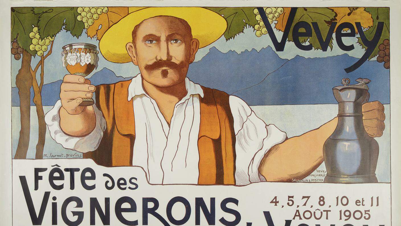 Locandina Fête des Vignerons del 1905