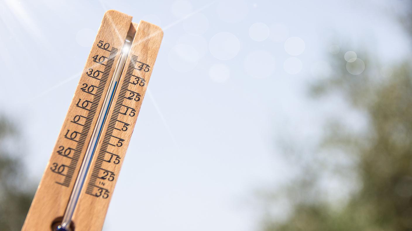 termometro esterni, sole, estate