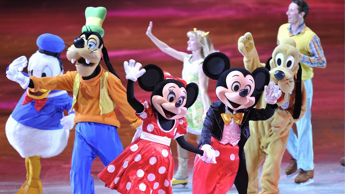 Mickey Mouse and Goofy