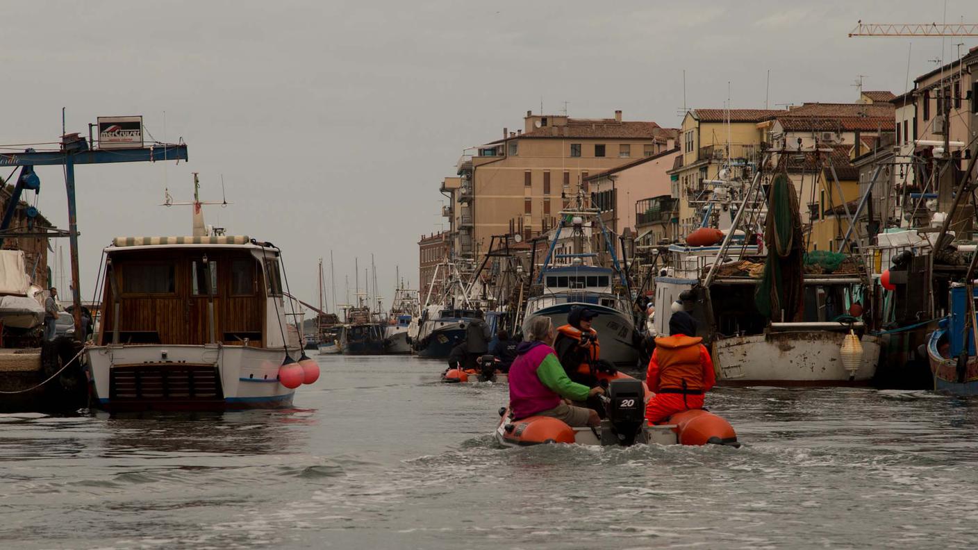 Arrivo a Chioggia