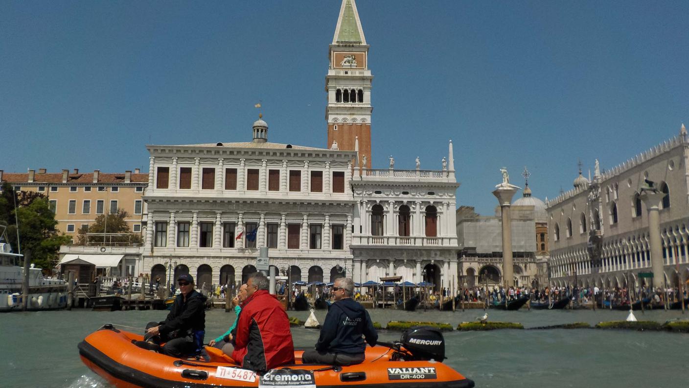 Venezia, nel bacino di San Marco