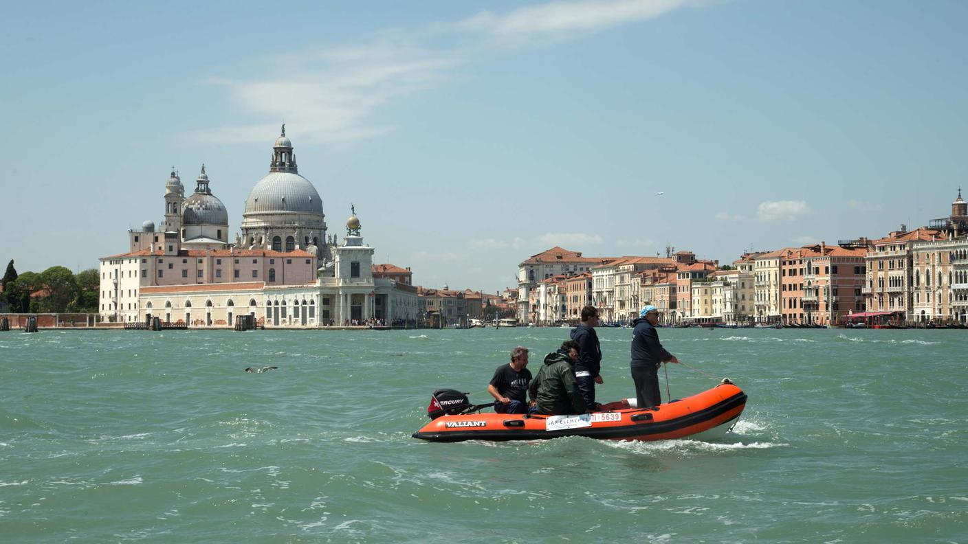 Nel bacino di San Marco
