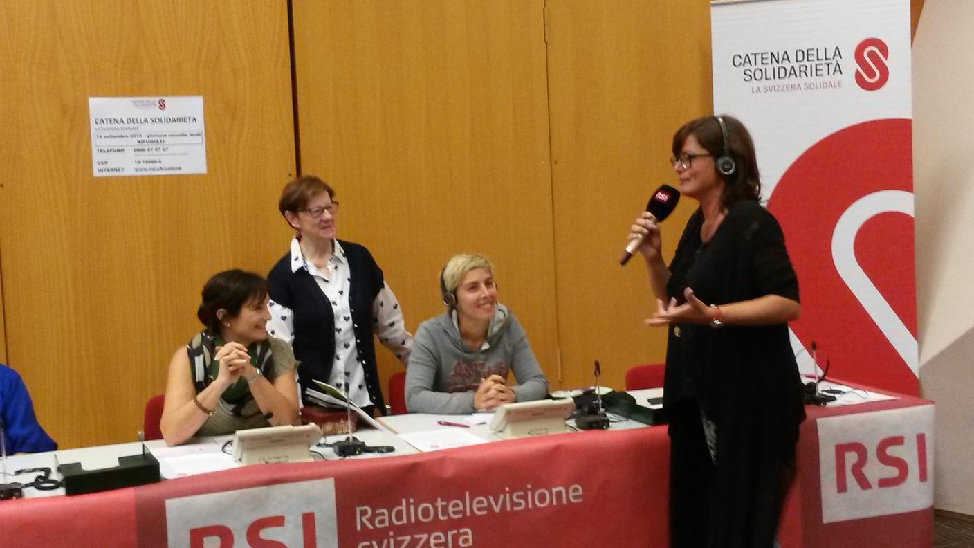 Isabella Visetti, Lara Montagna e Carla Norghauer allo Studio 2
