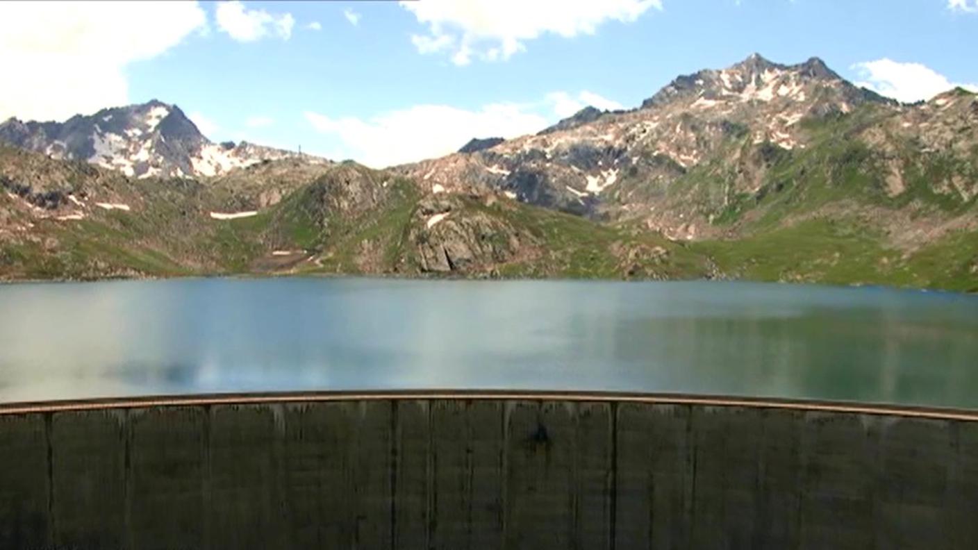 Foto del 29 febbraio: Diga e lago del Naret