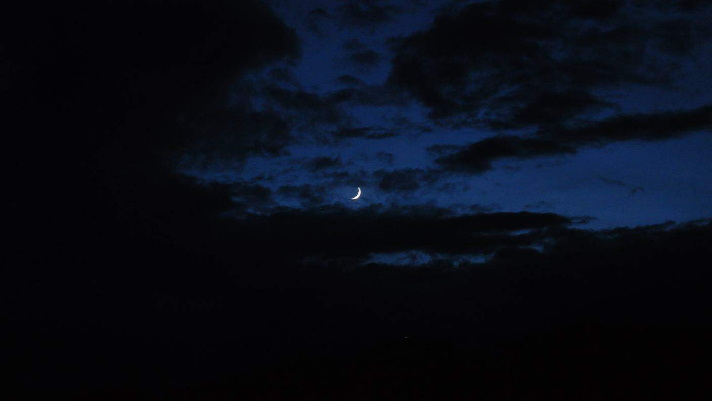 Luna, il 07.06.16 osservata da Albonago-Viganello di Isabella Campana