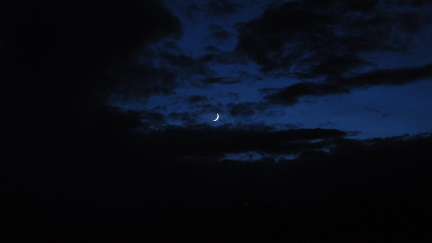 Luna, il 07.06.16 osservata da Albonago-Viganello di Isabella Campana