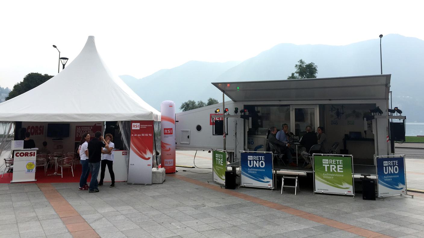 Media in piazza, Lugano