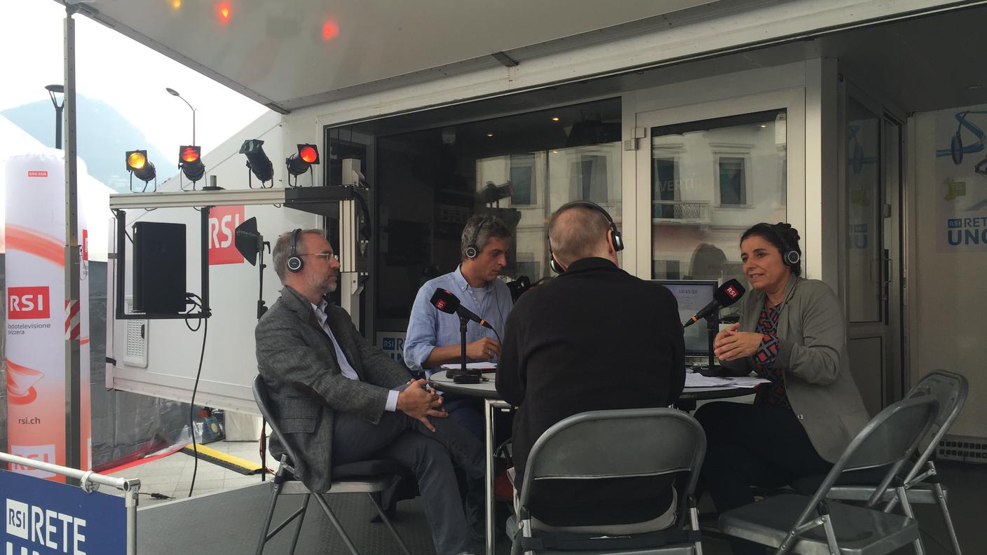 Media in piazza, Lugano