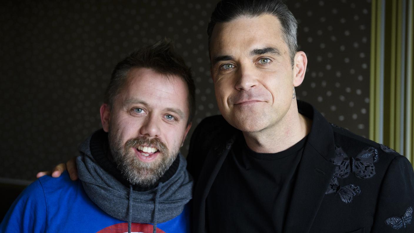 Showcase Robbie Williams a Zurigo