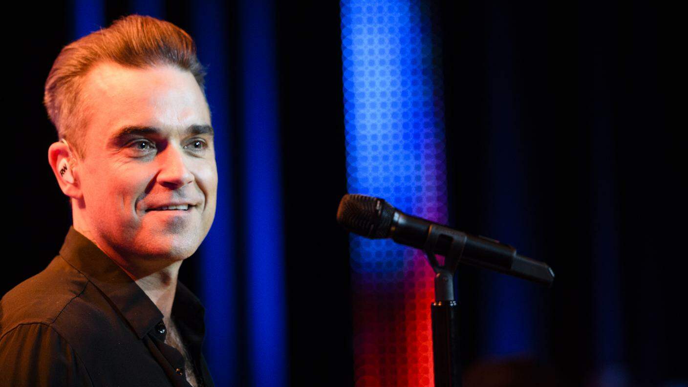 Showcase Robbie Williams a Zurigo