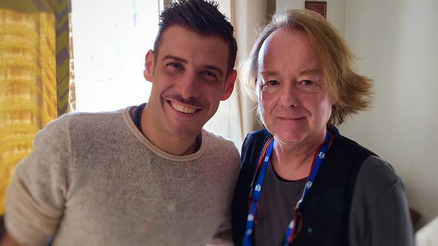 Francesco Gabbani e Gian Luca Verga