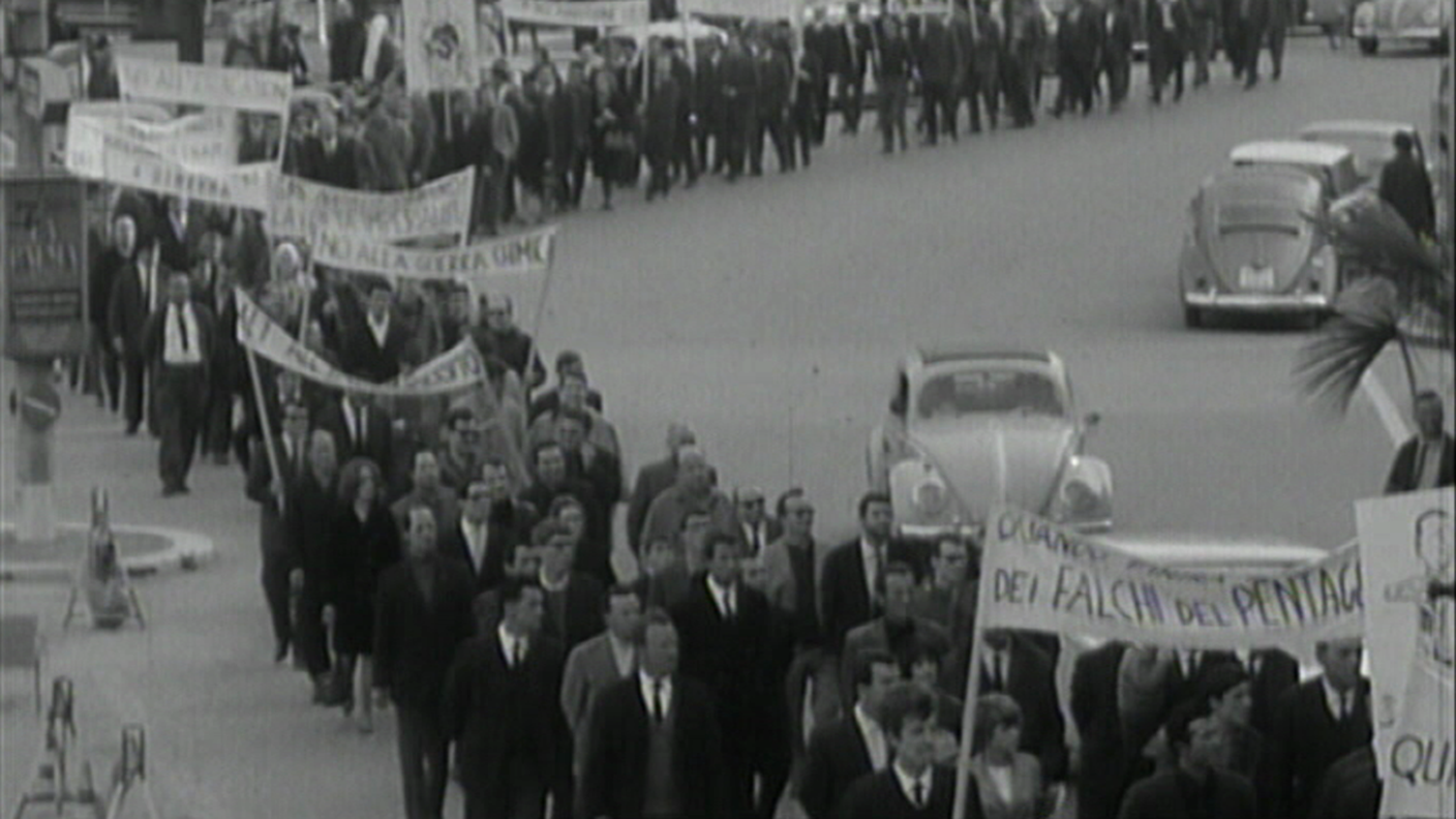 Fotogramma di un servizio del Regionale della TSI del 12 marzo 1968