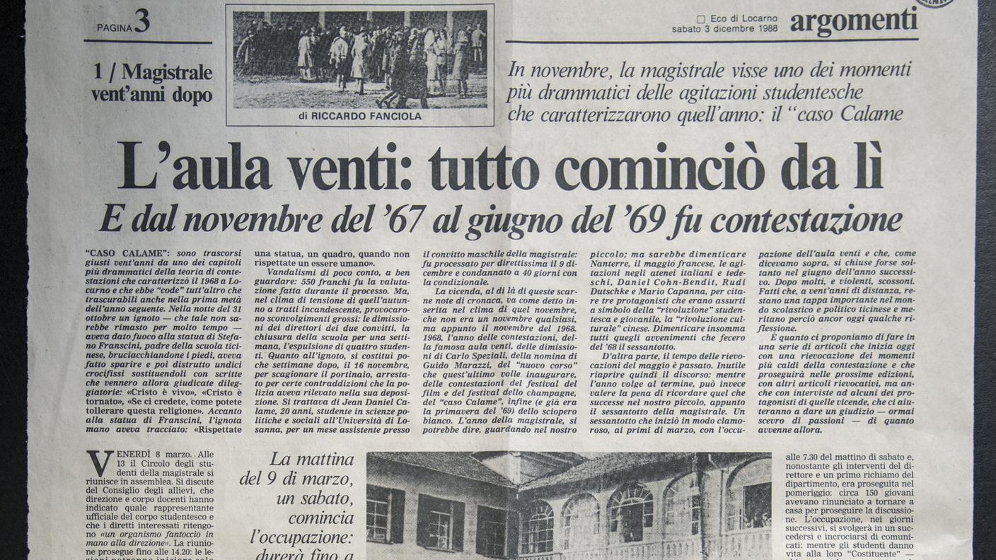 Eco di Locarno: Aula 20