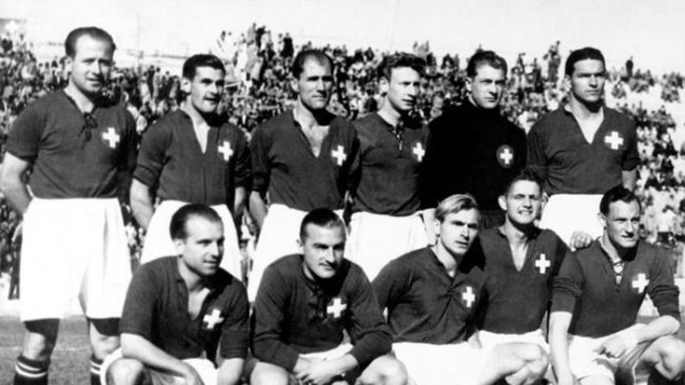 Campionati mondiali Brasile 1950, La Svizzera, guidata dal ticinese Franco Andreoli 