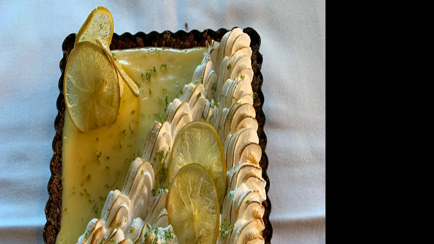 Key lime pie