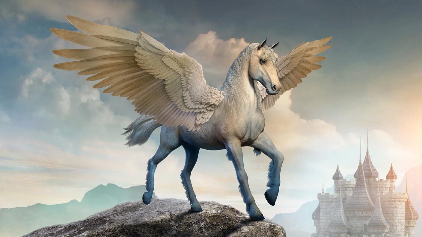 Pegaso, mitologia, cavallo alato
