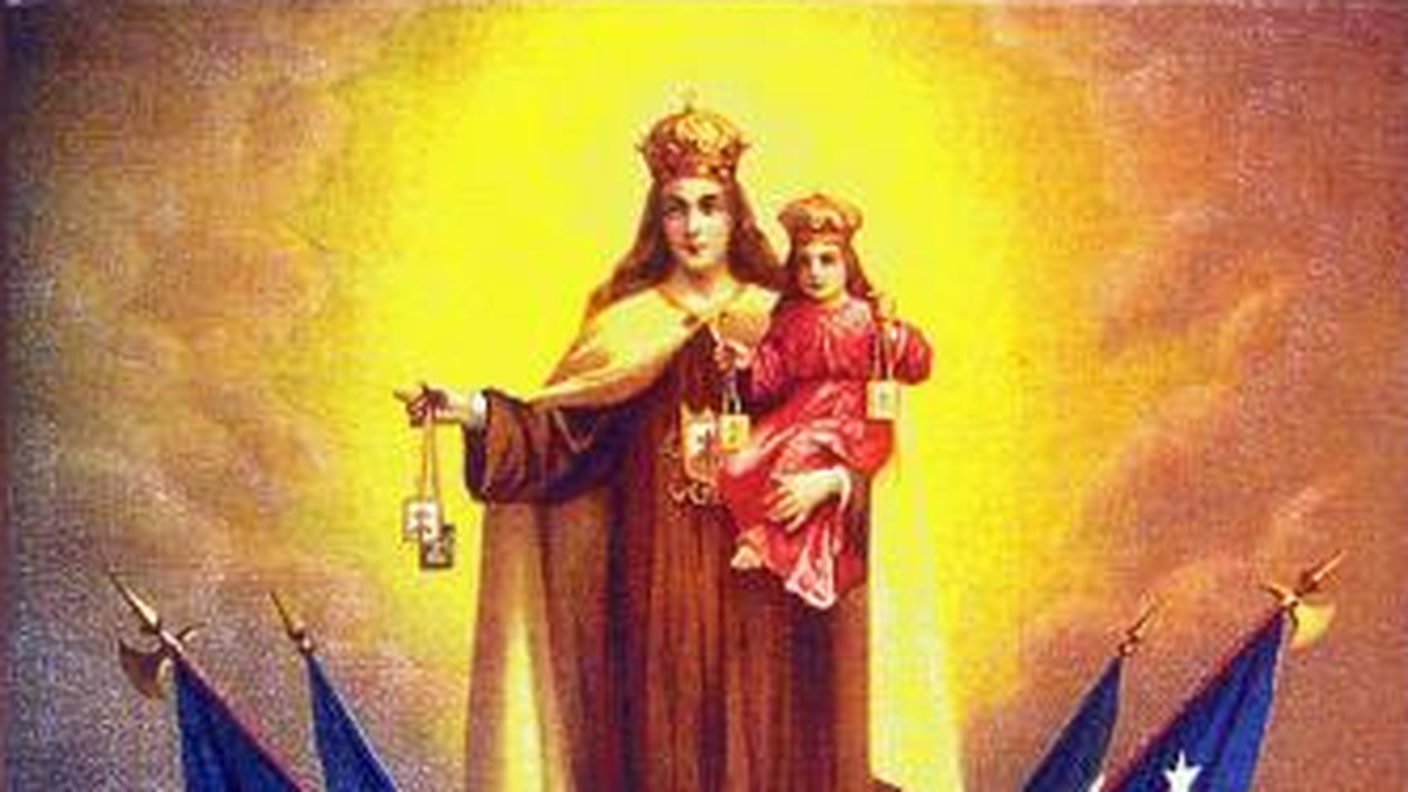 Vergine del Carmen. La sua immagine è usata come la santa patrona dell'Esercito di Liberazione dell'Argentina e del Cile