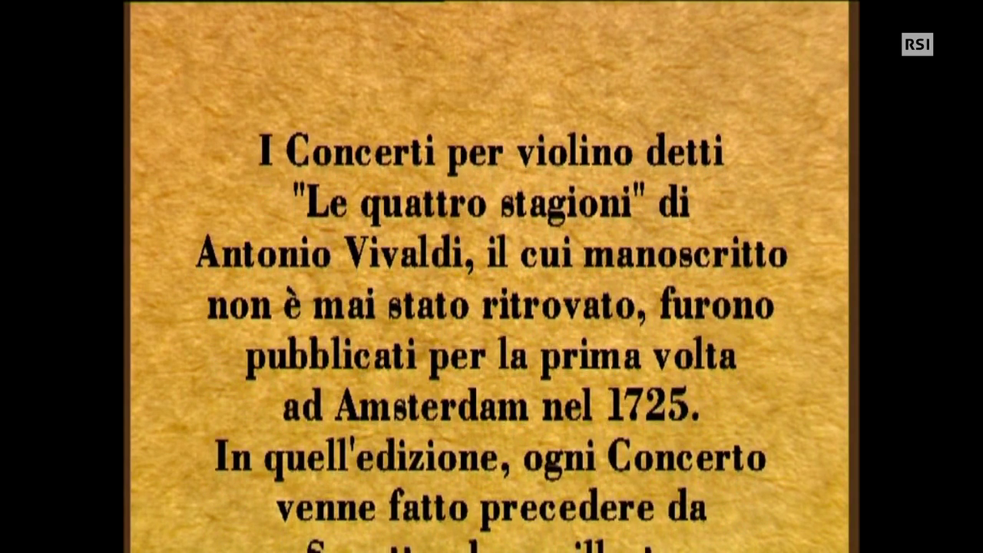Antonio Vivaldi - Le quattro stagioni