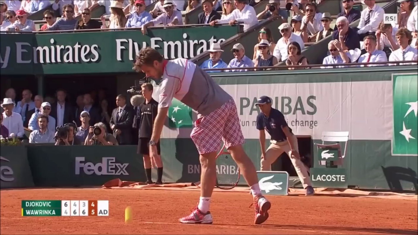 Roland Garros, il trionfo di Wawrinka (07.06.2015)