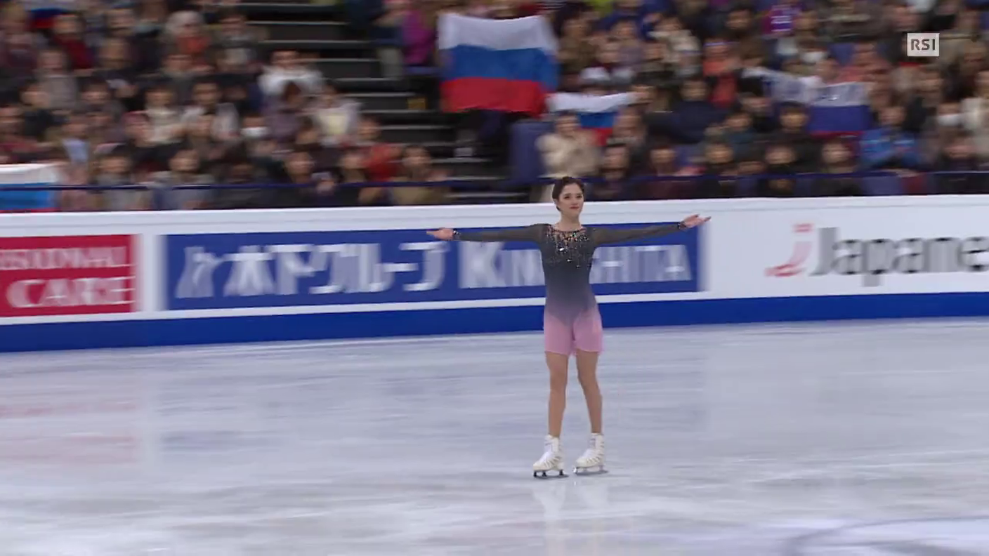 Mondiali di pattinaggio, il programma libero di Evgenia Medvedeva (31.03.2017)