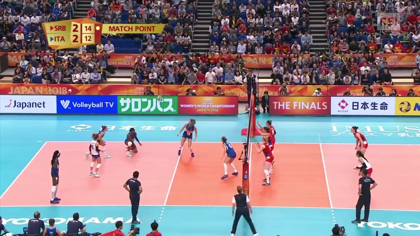 Mondiali femminili volley, il servizio sulla finale Serbia - Italia (Sportsera 20.10.2018)