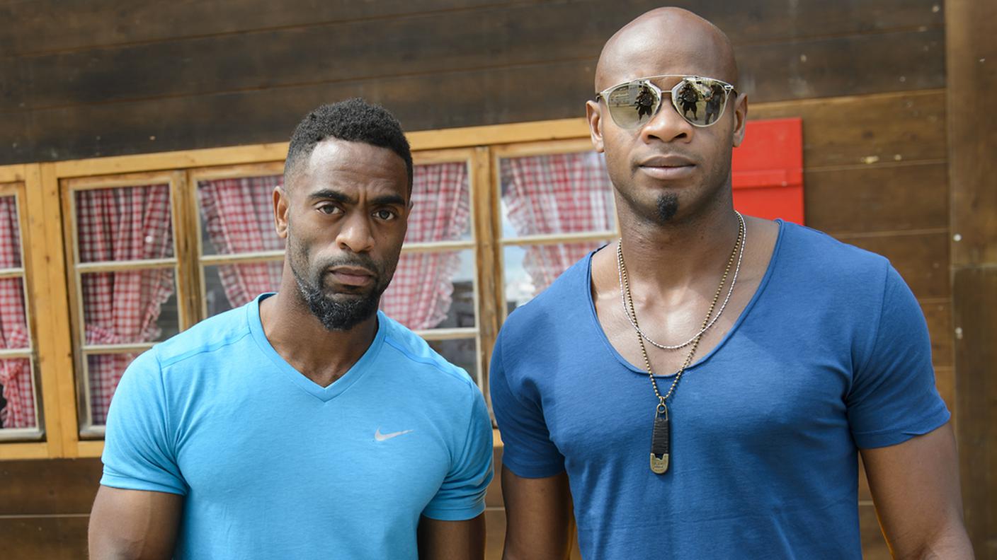 Tyson Gay e Asafa Powell