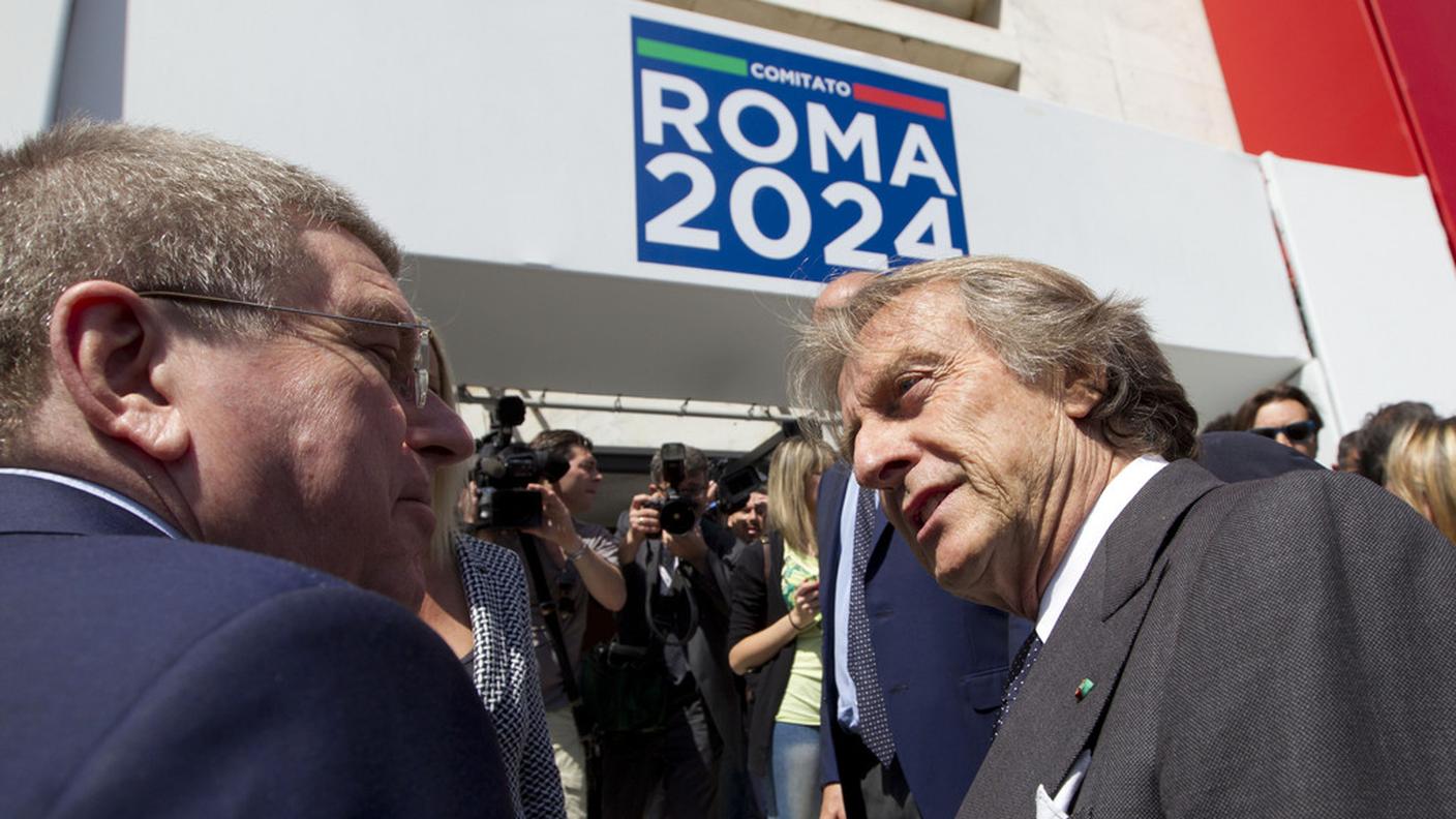 Thomas Bach e Luca Cordero di Montezemolo