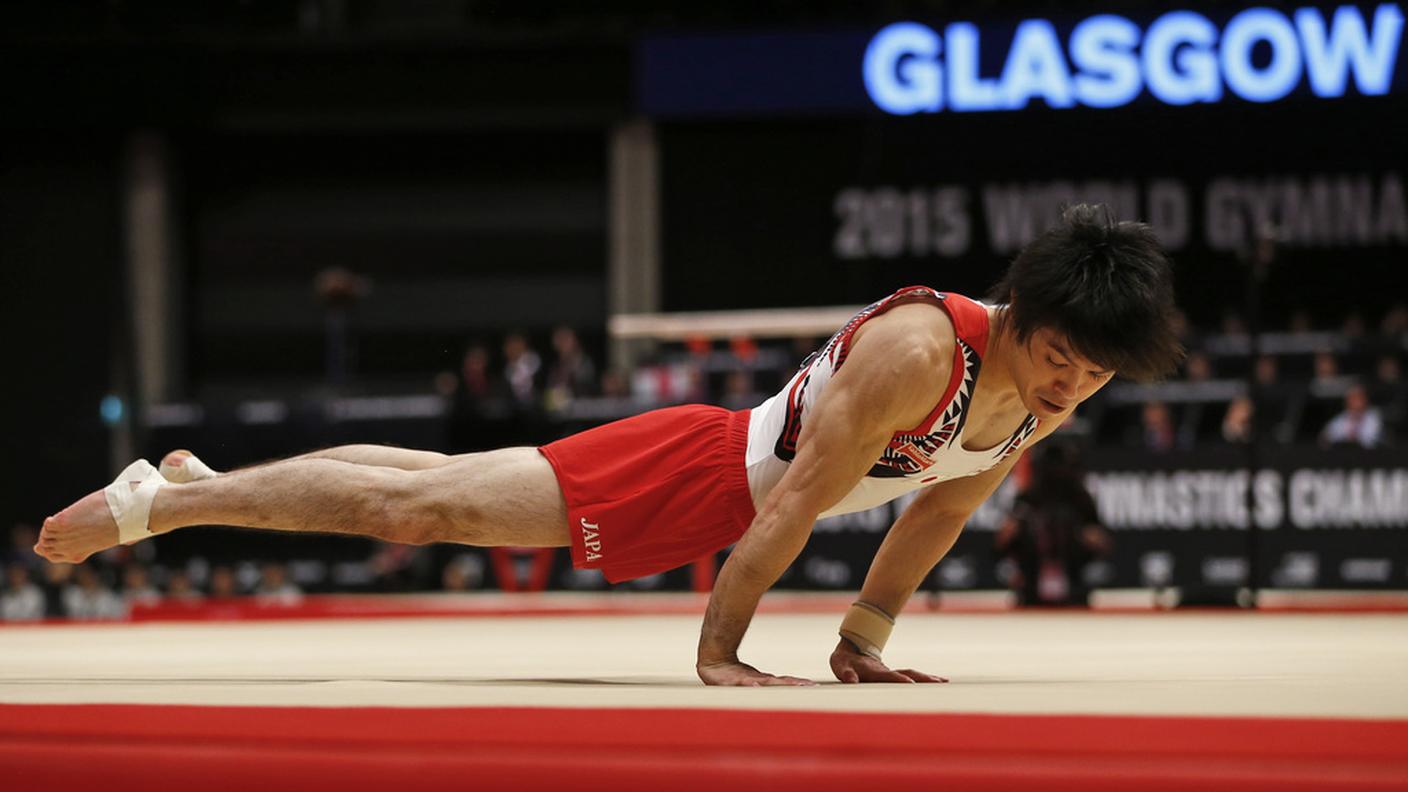 Uchimura impegnato al suolo