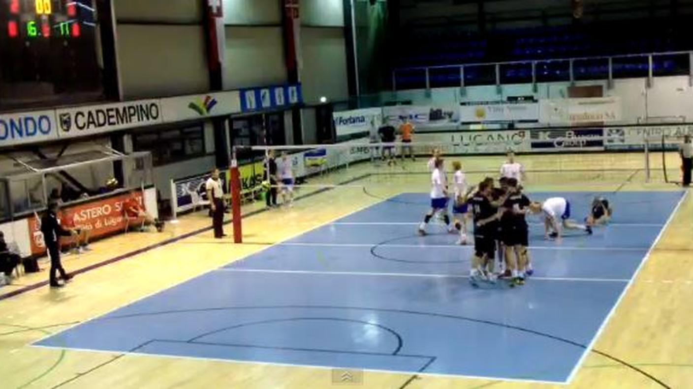 Un'immagine della partita