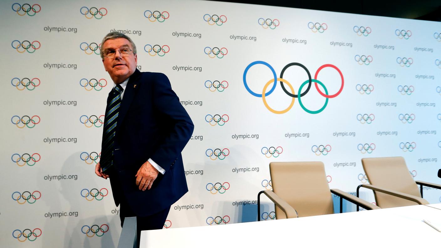 Il presidente Bach