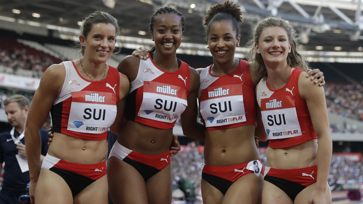 La 4x100m femminile