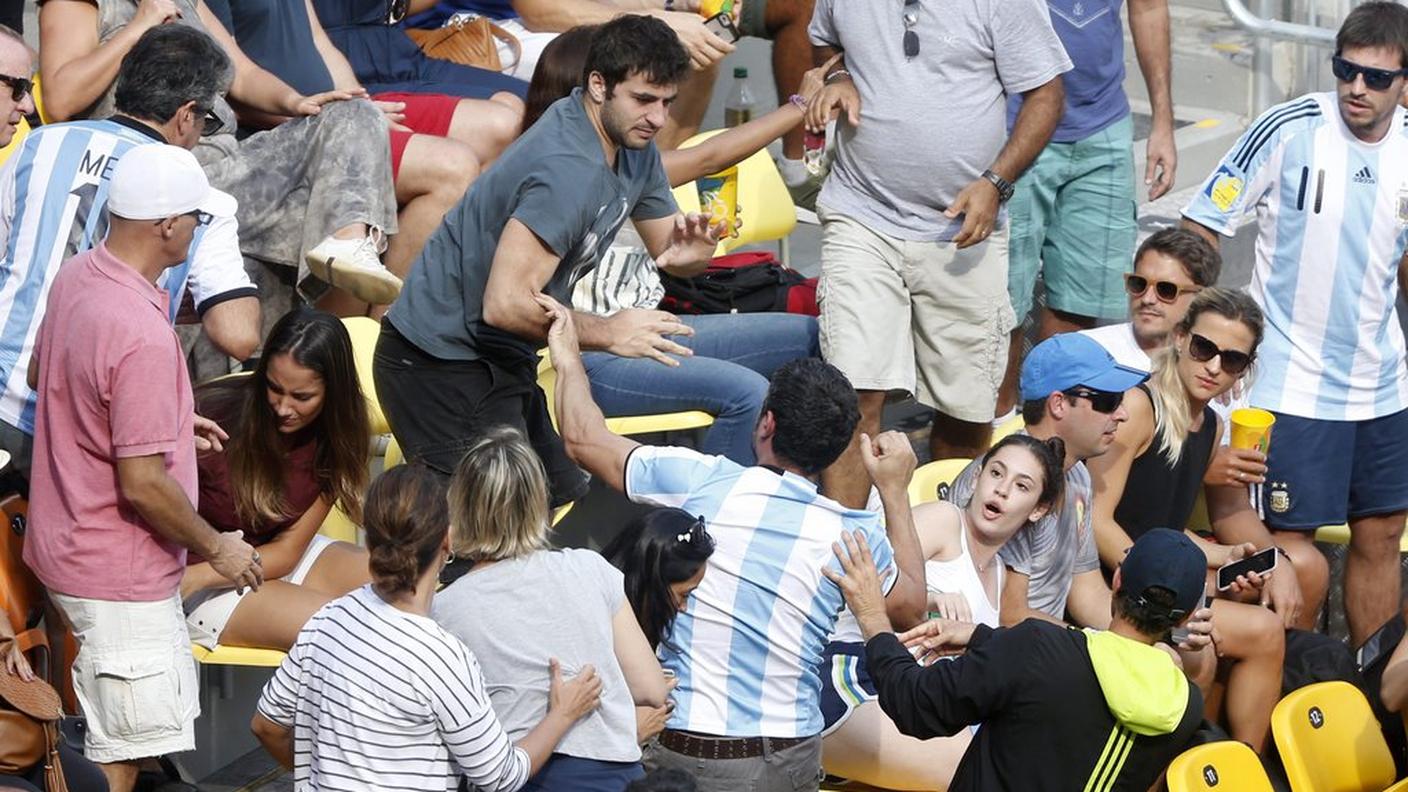 Pubblico quantomeno agitato